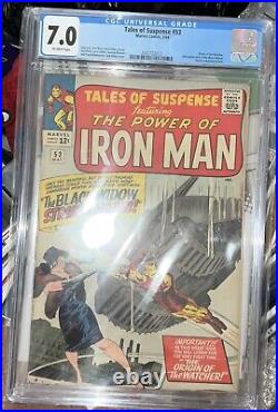 (1959) Marvel Tales Of Suspense #53 2nd Appearance Black Widow Cgc 7.0