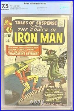 1964 Tales Of Suspense #54 CBCS 7.5. Mandarin Appearance