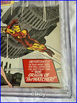 1964 Tales of Suspense 53 CGC 6.5 2nd App of Black Widow. Origin of The Watcher