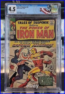 1964 Tales of Suspense #58 CGC 4.5 Oct. (2nd Appearance Of Kraven)