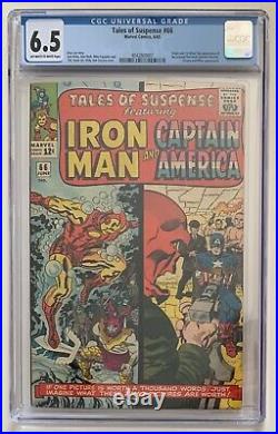 (1965) Tales Of Suspense #66! 1st Silver Age RED SKULL CGC 6.5 OWithWP