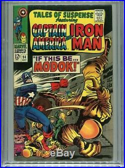 1967 Marvel Tales Of Suspense #94 1st Appearance M. O. D. O. K. Cgc 6.5 Ow-w Box3