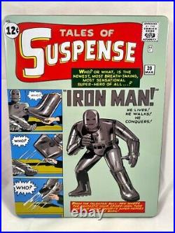 2020 Tales of Suspense #39 Iron Man 1 oz Silver Foil Cover CGC 9.9 1000 Made