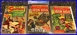 Black WidowithTales Of Suspense #52, #53, #55, 1st Appearance, with Iron Man, MCU