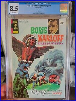 Boris Karloff Tales Of Mystery #53 CGC 8.5 (Gold Key Comics, 1974) Bronze Age