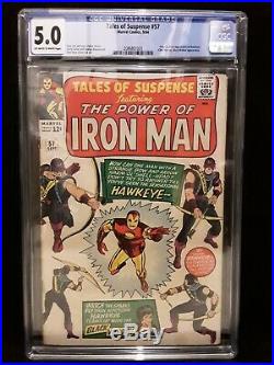 CGC 5.0 Tales of Suspense # 57 1st Appearance of Hawkeye Disney + Show