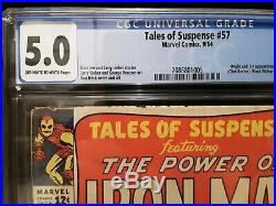 CGC 5.0 Tales of Suspense # 57 1st Appearance of Hawkeye Disney + Show
