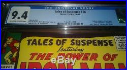 CGC 9.4 Tales of Suspense # 58 (10/64) 2nd Kraven app before Sinister Six