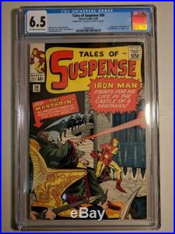 Cgc 6.5 Tales Of Suspense #50 Marvel Comics 1964 1st The Mandarin Double Cover