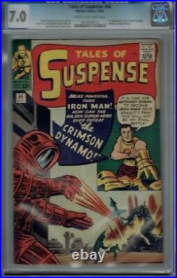 Cgc 7.0 Tales Of Suspense #46 1st Appearance Crimson Dynamo Cr/ow Pages
