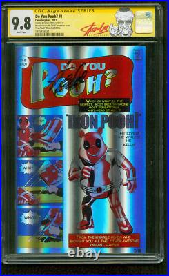 Do You Pooh 1 CGC SS 9.8 Tales Suspense Iron Man Homage Chrome Variant