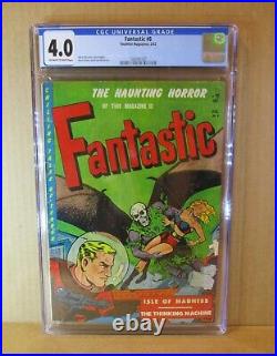 Fantastic 8 (#1) CGC 4.0 Skull Face Vampire GGA 1952 laterBeware Chilling Tales