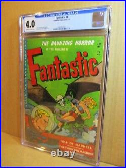 Fantastic 8 (#1) CGC 4.0 Skull Face Vampire GGA 1952 laterBeware Chilling Tales