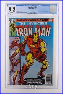 Iron Man #126 Marvel 1979 CGC 9.2 Tales of Suspense #39 cover homage