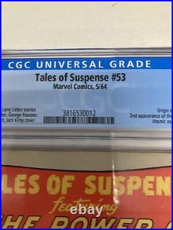 Marvel Comics Tales Of Suspense 53 CGC Graded 6.5
