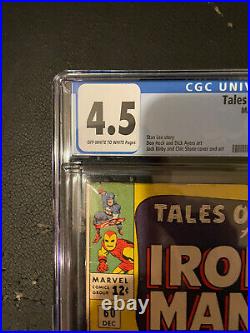 Marvel Comics Tales of Suspense CGC 60 4.5 Avengers 1964 2nd apperance hawkeye