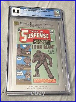 Marvel Milestone Edition Tales of Suspense #39 CGC 9.8 Iron Man 1993 1ST PRINT