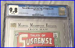 Marvel Milestone Edition Tales of Suspense #39 CGC 9.8 Iron Man 1993 1ST PRINT