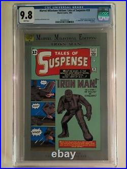 Marvel Milestone Edition Tales of Suspense #39 CGC 9.8 iron man 1992