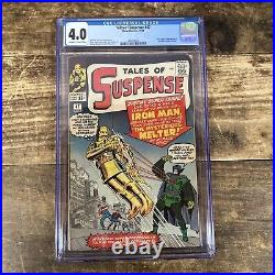 Marvel Tales of Suspense #47 CGC 4.0 Origin & 1st Appearance Melter 1963