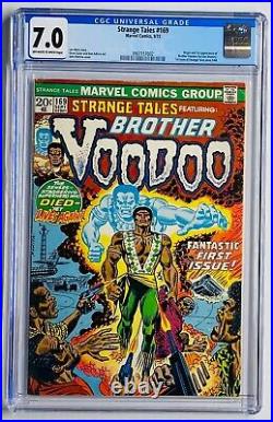 Strange Tales 169 CGC 7.0 First Appearance and Origin of Brother Voodoo-Hot Book
