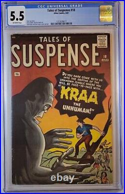 TALES OF SUSPENSE #18 CGC 5.5 Atlas Comics 1961