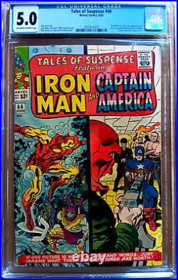 TALES OF SUSPENSE #24 CGC 5.5 Cr-OW 1961 Ditko & KIRBY horror SCI-FI monster