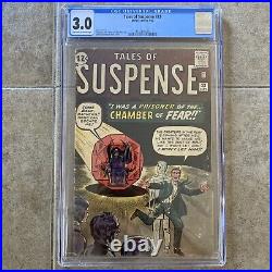 TALES OF SUSPENSE #33 CGC 3.0 Atlas Comics 1962 Steve Ditko Jack Kirby Stan Lee