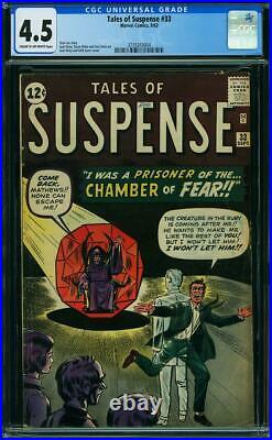 TALES OF SUSPENSE #33 Early Silver Age! CGC 3765328019