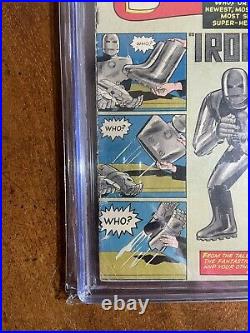 TALES OF SUSPENSE #39 CGC 1.8 FIRST IRON MAN MARVEL MARCH 1963 OWithW