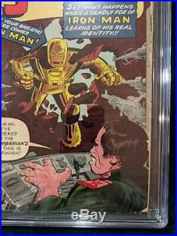 TALES OF SUSPENSE #42 CGC 3.0 GD Off White Pages 4th Appearance of Iron Man