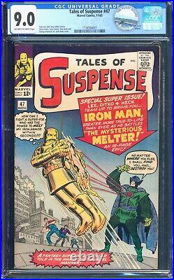 TALES OF SUSPENSE #47 CGC 9.0 VF/NM SHARP HIGH GRADE BOOK WITH NICE OWithW PAGES