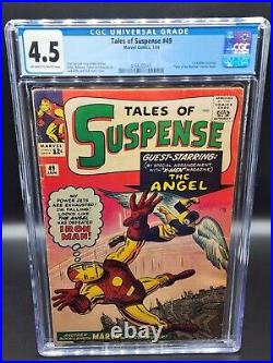 TALES OF SUSPENSE #49 CGC 4.5 1st X-Men crossover! 1964
