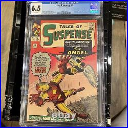 TALES OF SUSPENSE #49 CGC 6.5 IRON MAN 1ST X-MEN CROSSOVER (White Pages)