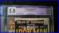 TALES OF SUSPENSE #50 & #54 CGC 6.0 5.0 1ST and 2nd Appearance of MANDARIN