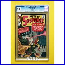 TALES OF SUSPENSE #50 CGC 7.5 1st MANDARIN WHITE PAGES