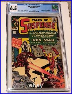 TALES OF SUSPENSE #52 1st appearance BLACK WIDOW 1964 Marvel CGC 6.5 nice