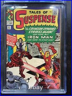 TALES OF SUSPENSE #52 CGC VF 8.0 OW-W 1st app. Of the Black Widow