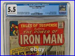 TALES OF SUSPENSE #53 Marvel 1964 CGC 5.5 2nd Appearance of Black Widow, Watcher
