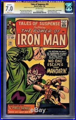 TALES OF SUSPENSE #55 CGC 7.0 ANT-MAN SS STAN LEE GIANT MAN #1203310004 Restored