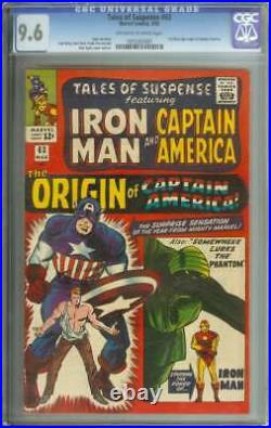 TALES OF SUSPENSE #63 CGC 9.6 OWithWH PAGES