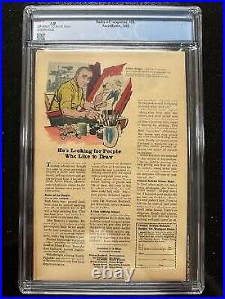 TALES OF SUSPENSE #65 (1965) 1st S. A. RED SKULL CGC FN/VF 7.0 OWithW UNRESTORED