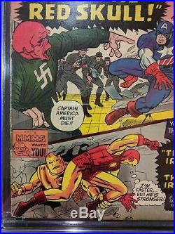 TALES OF SUSPENSE #65 CGC 4.5 O/W Pages Iron Man Captain America 1st Red Skull