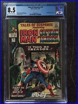 TALES OF SUSPENSE #70 CGC VF+ 8.5 OW-W Pencils by Jack Kirby & Don Heck