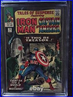 TALES OF SUSPENSE #70 CGC VF+ 8.5 OW-W Pencils by Jack Kirby & Don Heck