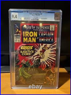 TALES OF SUSPENSE #87 CGC NM 9.4 WHITE PAGES! Gene Colan SILVER AGE SALE, LOOK
