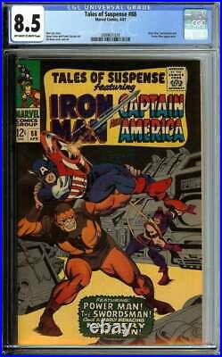 TALES OF SUSPENSE #88 CGC 8.5 OWithWH PAGES // MARVEL COMICS 1967