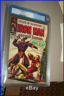 TALES OF SUSPENSE #97 CGC 9.2-OW TO W-1st APP. OF WHIPLASH-OLD LABEL