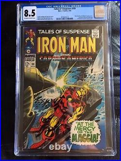 TALES OF SUSPENSE #99 CGC VF+ 8.5 OW-W Final issue Gene Colan cover