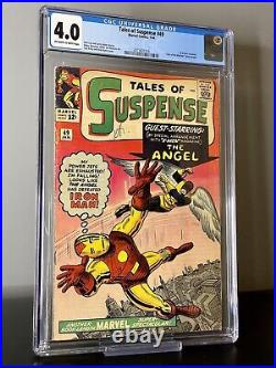 TALES of SUSPENSE #49 CGC 4.0 1st X-Men Crossover Iron Man, Angel, 12 cent